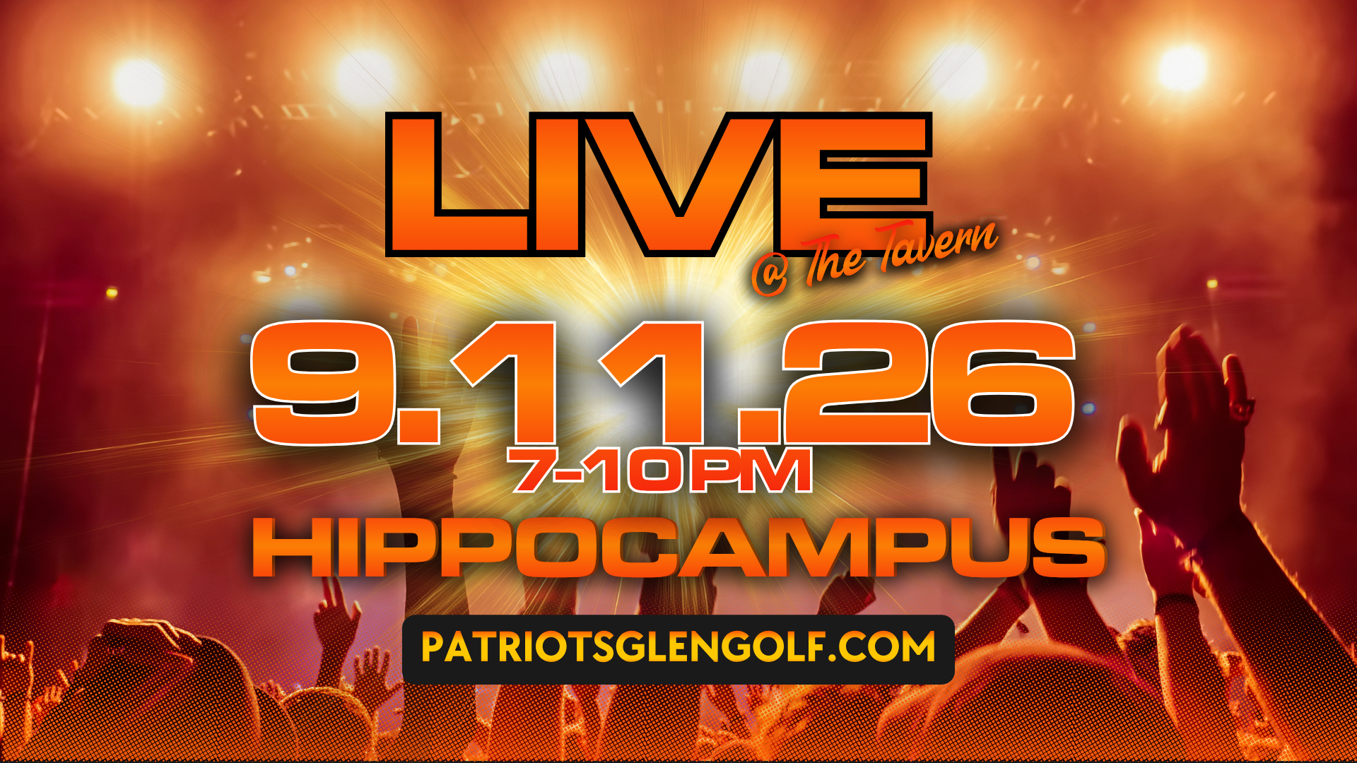 PATRIOTS GLEN TAVERN EVENTS